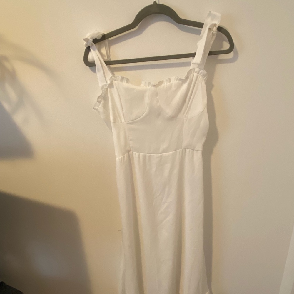 White summer dress